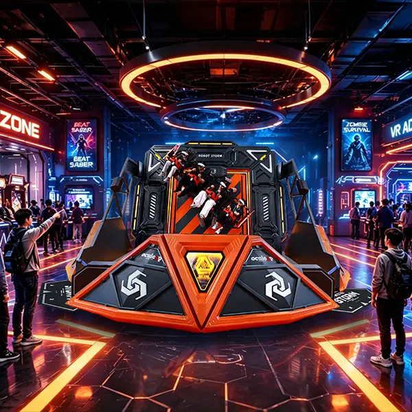 Oculeap Robot Storm 360 VR Attractions for FEC